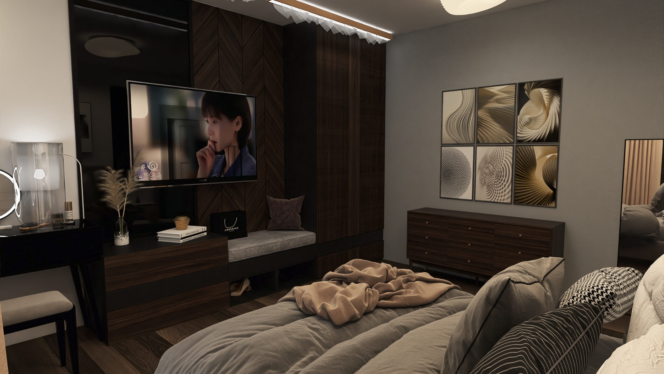 TRASFORMAZIONE DI UNA CAMERA DA LETTO